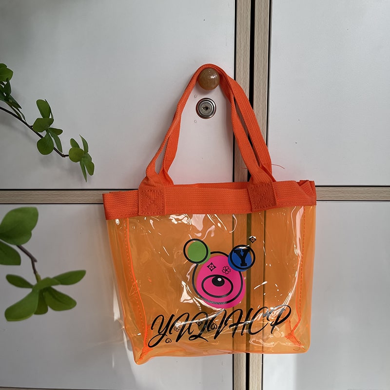 Túi nhựa TN01 màu cam trong suốt